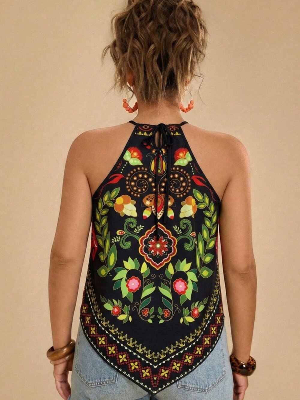 Beautiful Boho Halter Top (🛍25% OFF ANY TWO ITEMS🛍) - Picture 4 of 8
